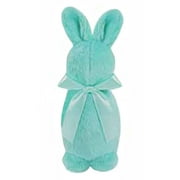 Bemona Easter Decoration Bunny Artificial Flocked Rabbit Figurine Spring Festival Home or Garden Ornament Party Supplies